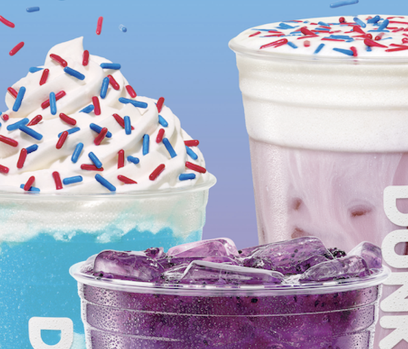 Dunkin'® Goes Full Red, White and Brew with Festive New Menu and